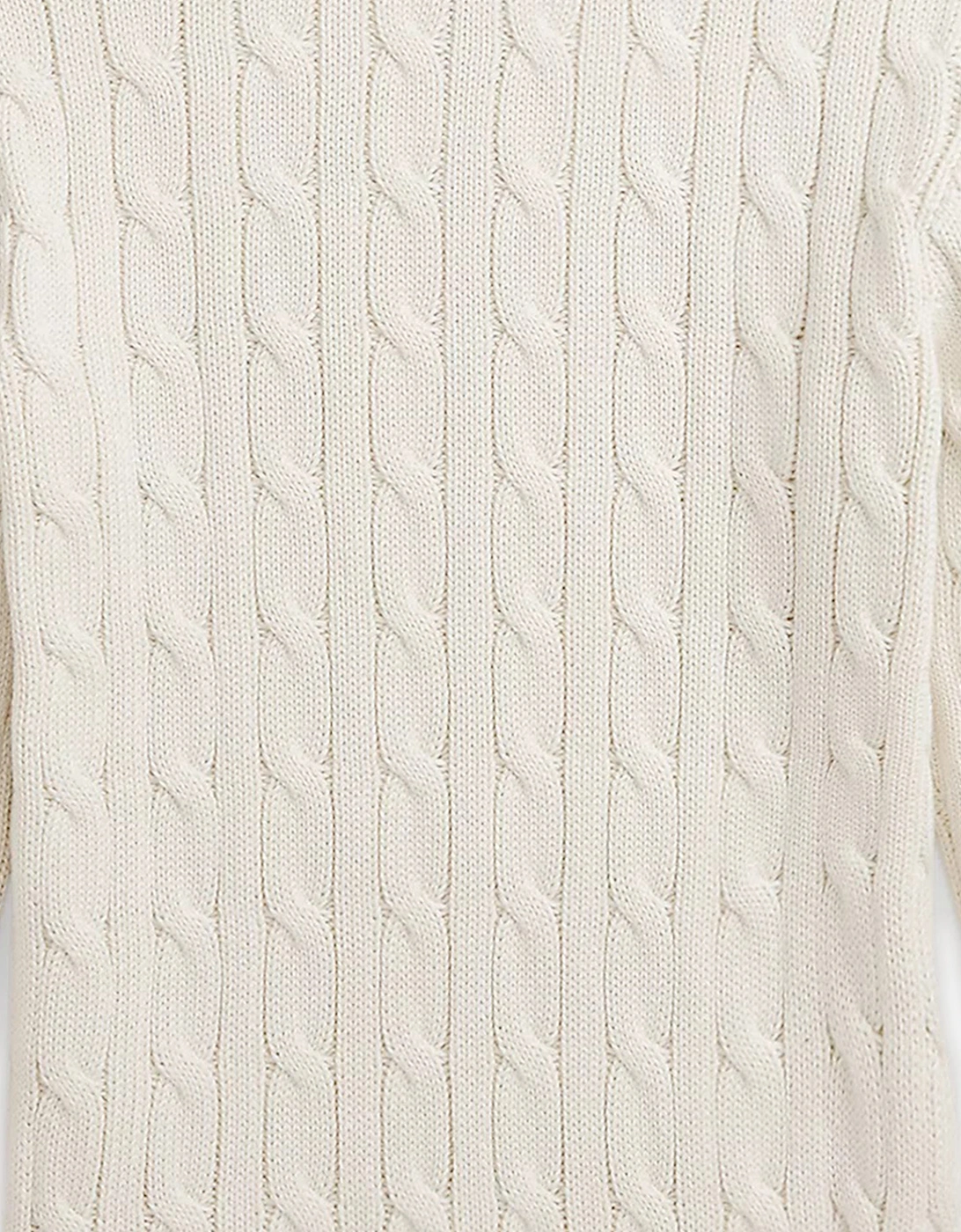 Boys Cable Knit Jumper in Ivory