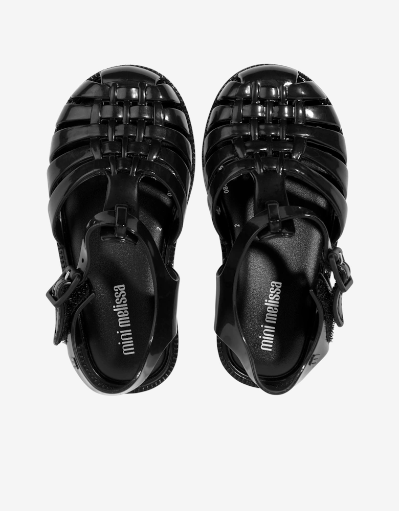 Girls Possession Sandals in Black