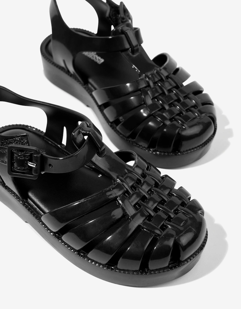 Girls Possession Sandals in Black