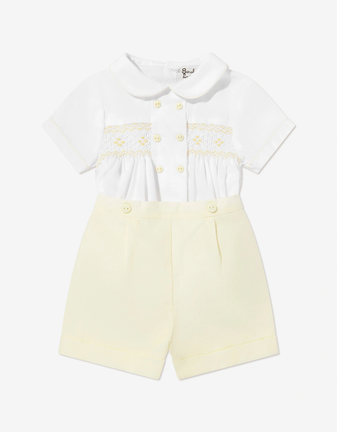 Baby Boys Shorts Set in Yellow, 5 of 4