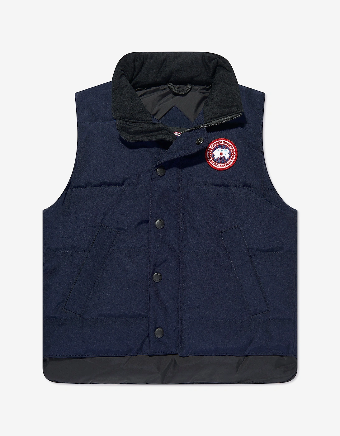 Kids Vanier Vest in Navy, 6 of 5