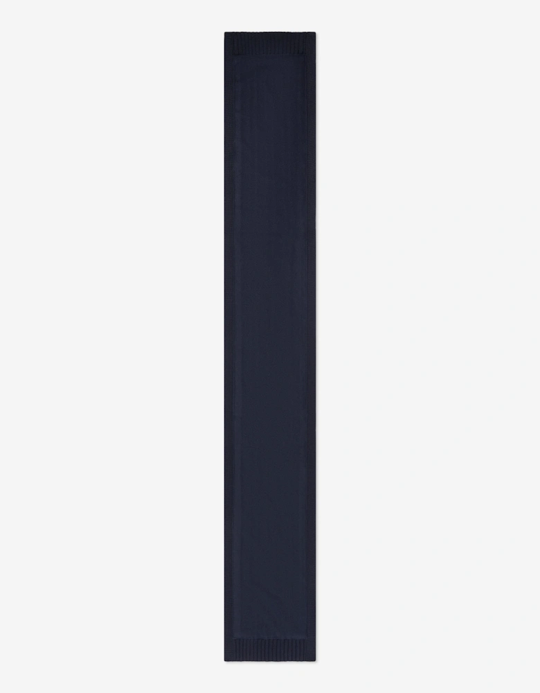 Boys Logo Scarf in Navy