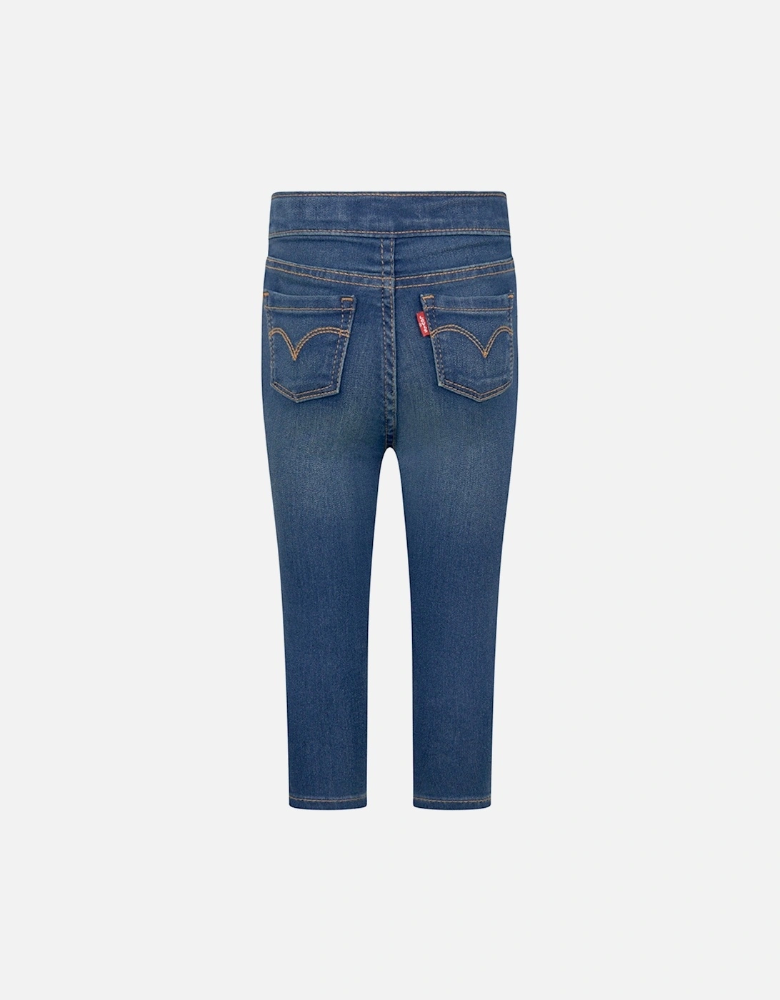 Baby Girls Pull On Jeggings in Blue