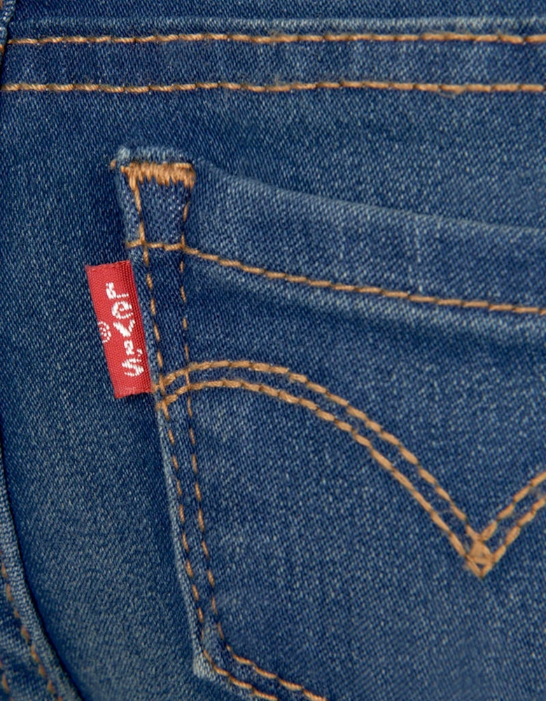 Baby Girls Pull On Jeggings in Blue