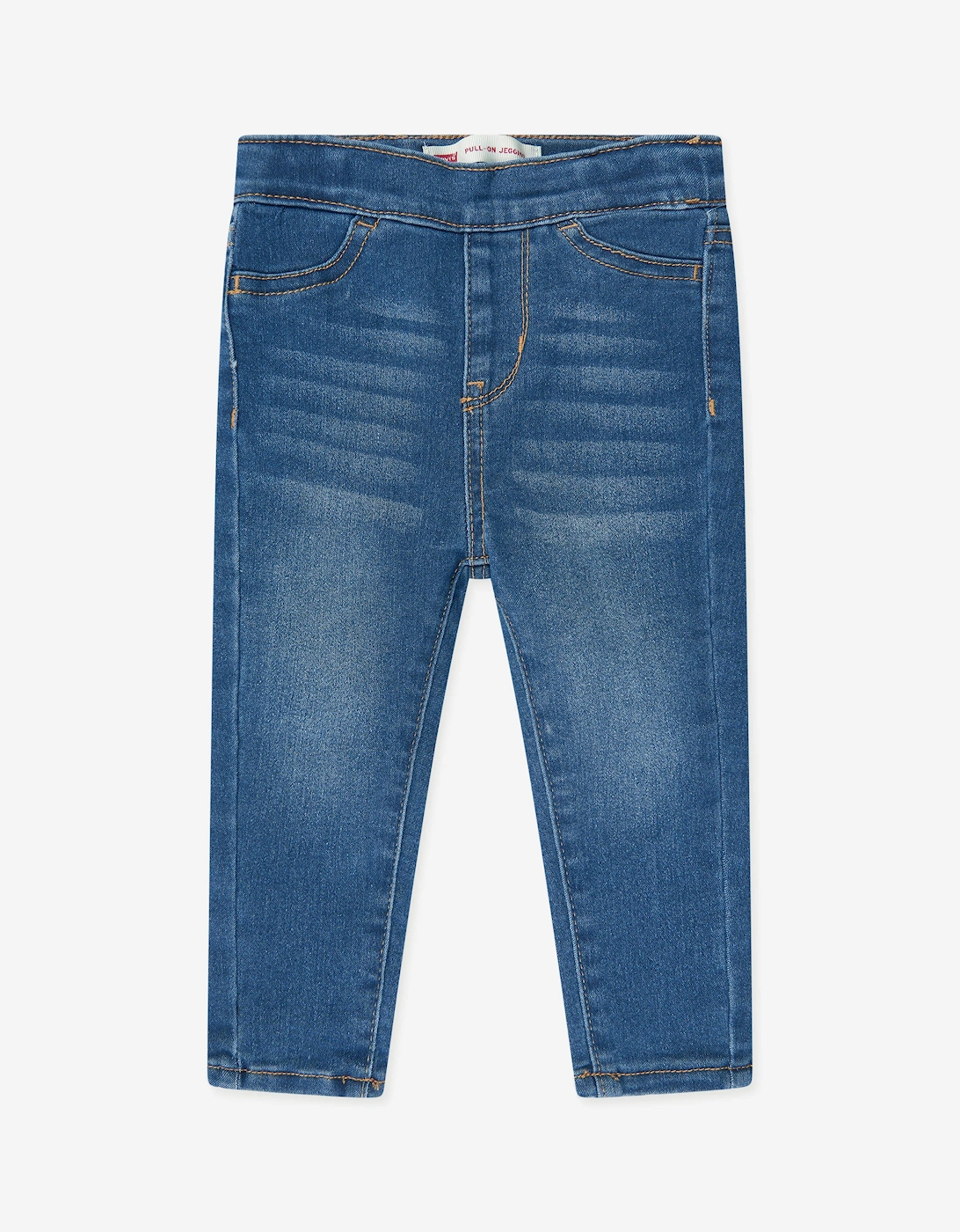 Baby Girls Pull On Jeggings in Blue