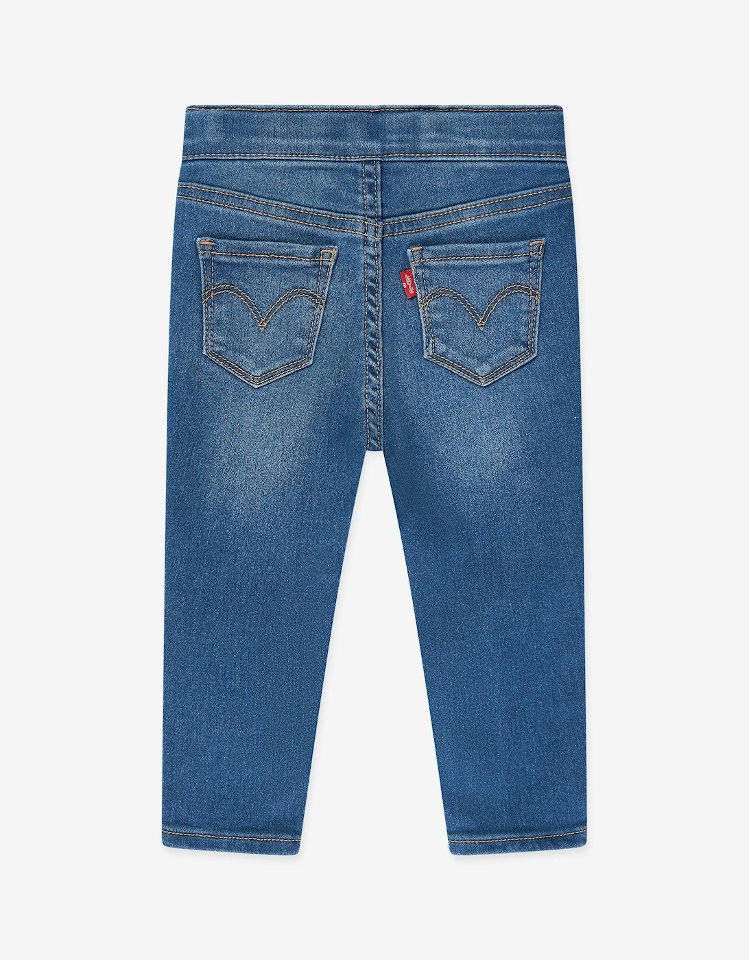 Baby Girls Pull On Jeggings in Blue
