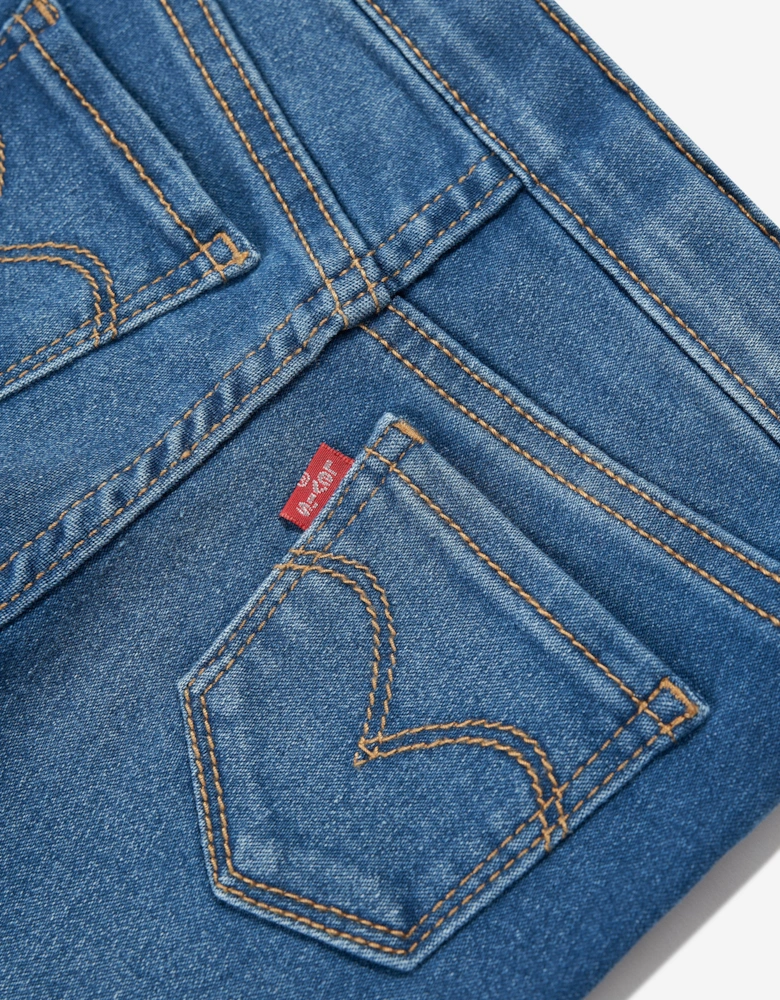 Baby Girls Pull On Jeggings in Blue