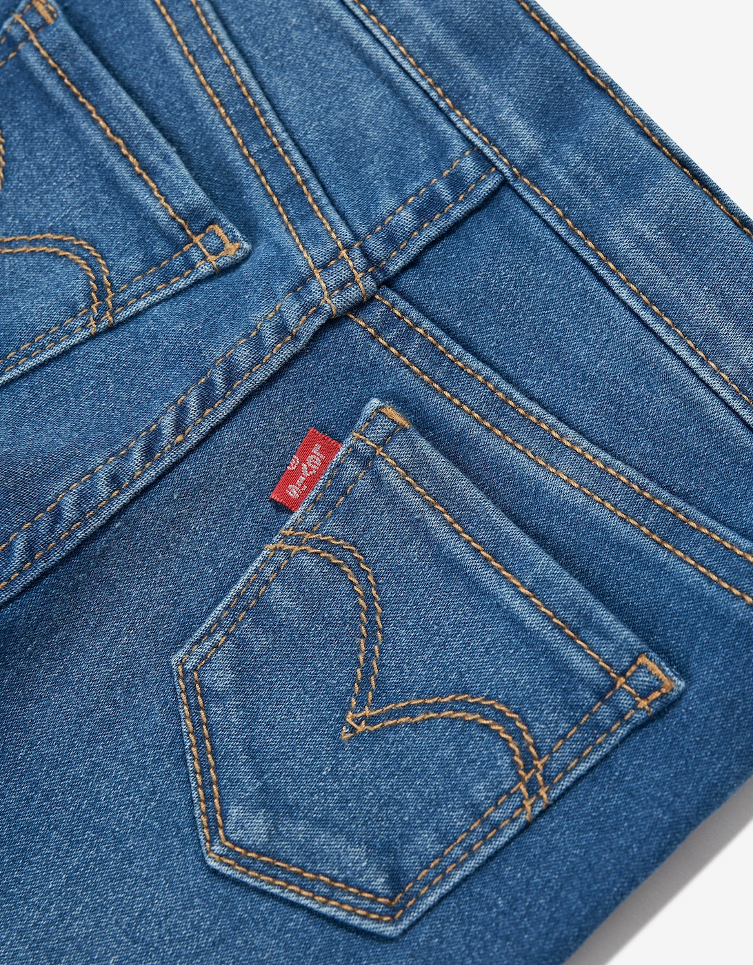 Baby Girls Pull On Jeggings in Blue