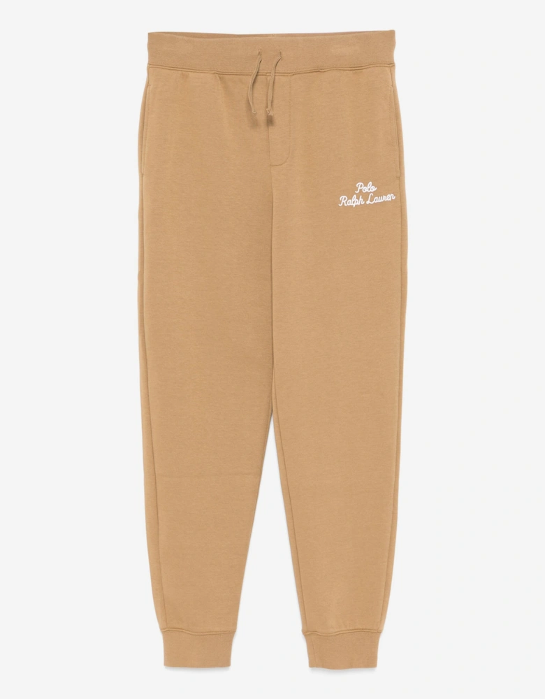 Boys Logo Joggers in Brown