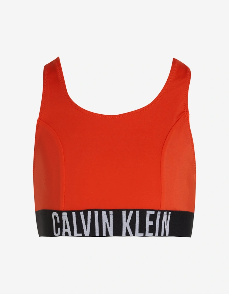 Girls Bralette Bikini In Red