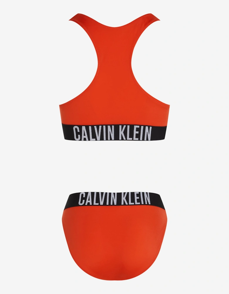 Girls Bralette Bikini In Red