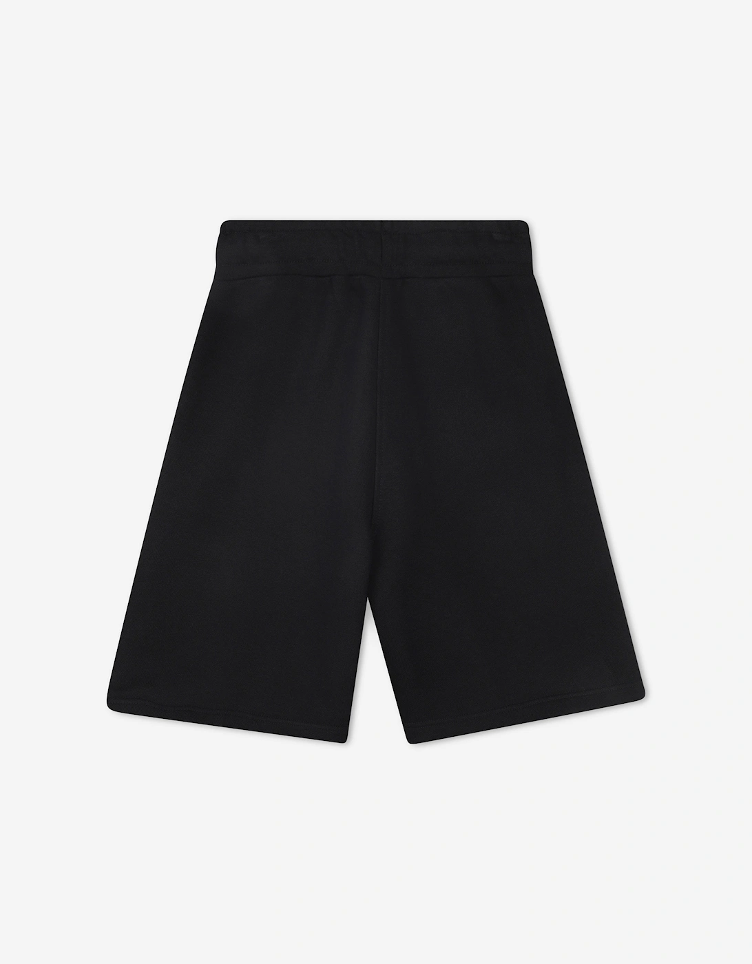BOSS Boys Logo Print Shorts in Black