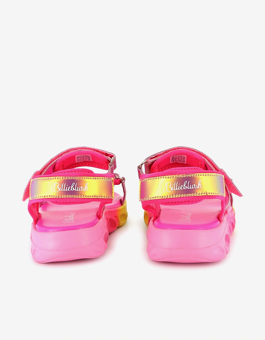 Billieblush Girls Iridescent Sandals in Multicolour
