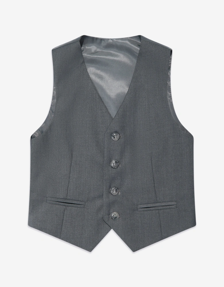 Boys 7 Piece Suit Set in Grey