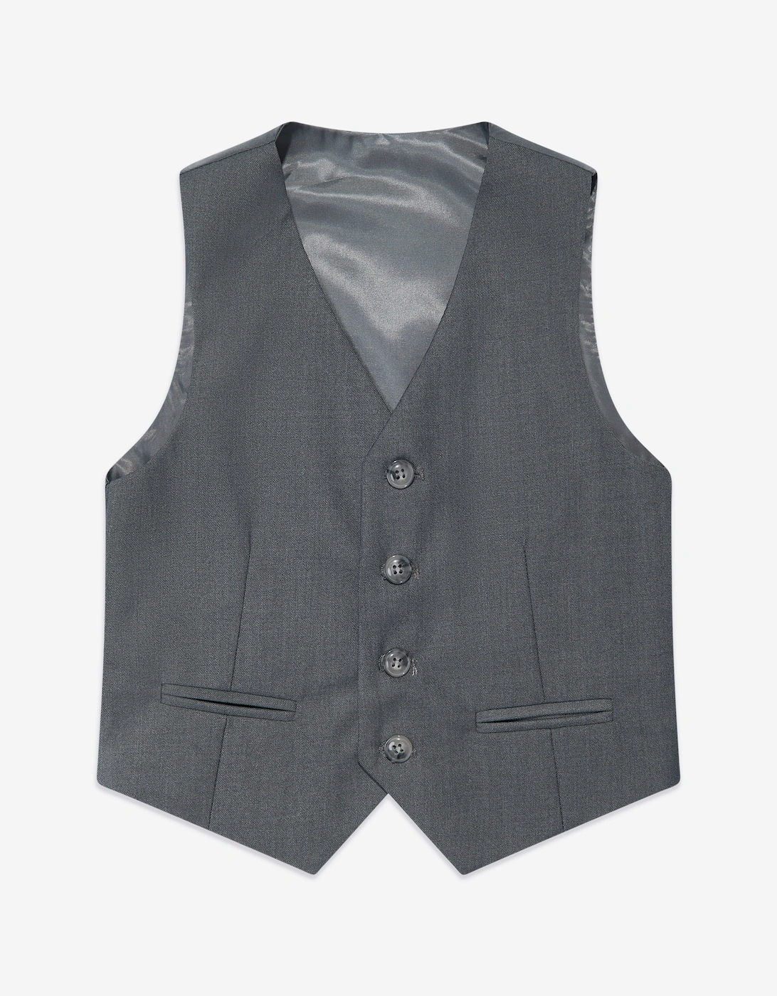 Boys 7 Piece Suit Set in Grey