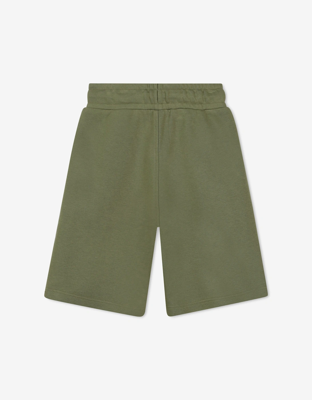 BOSS Boys Logo Print Shorts in Green