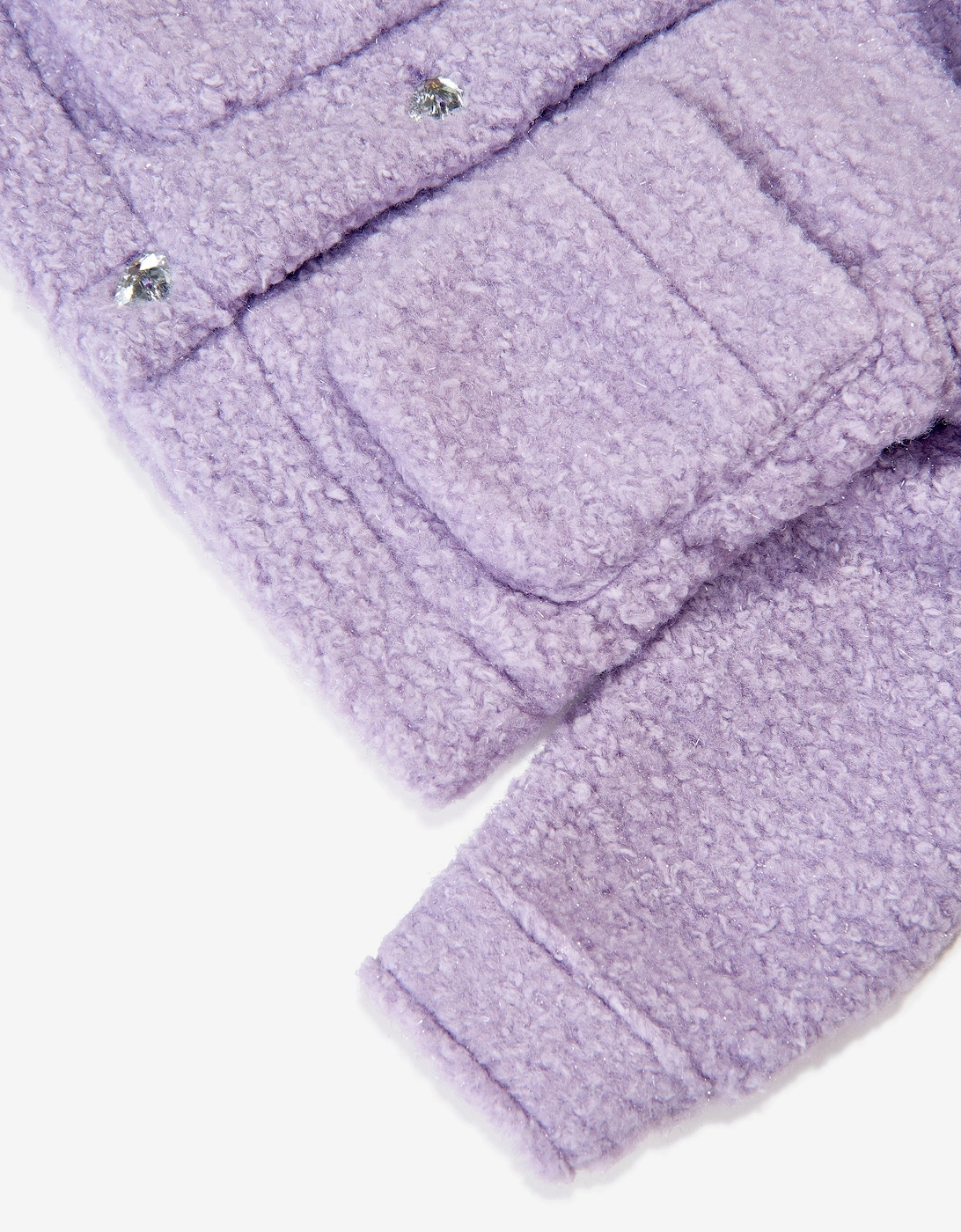 Angels Face Girls Whistler Fleece Jacket in Purple