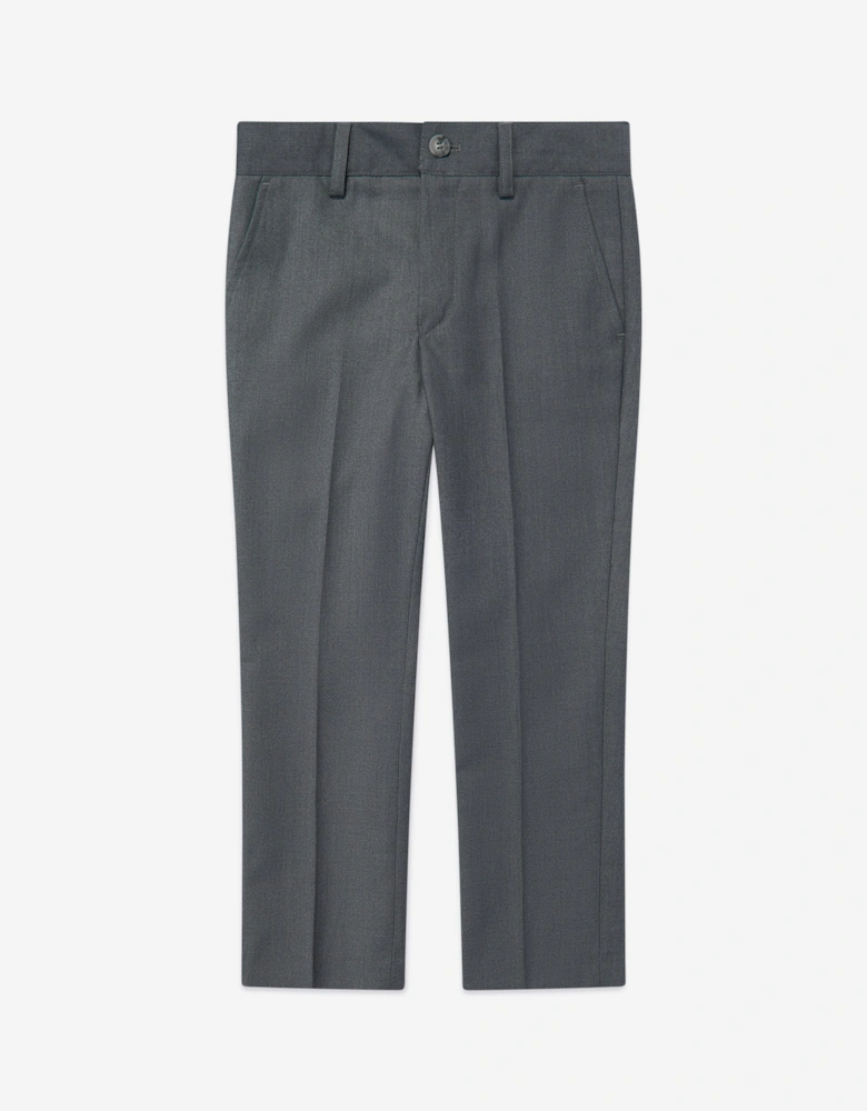 Boys 7 Piece Suit Set in Grey