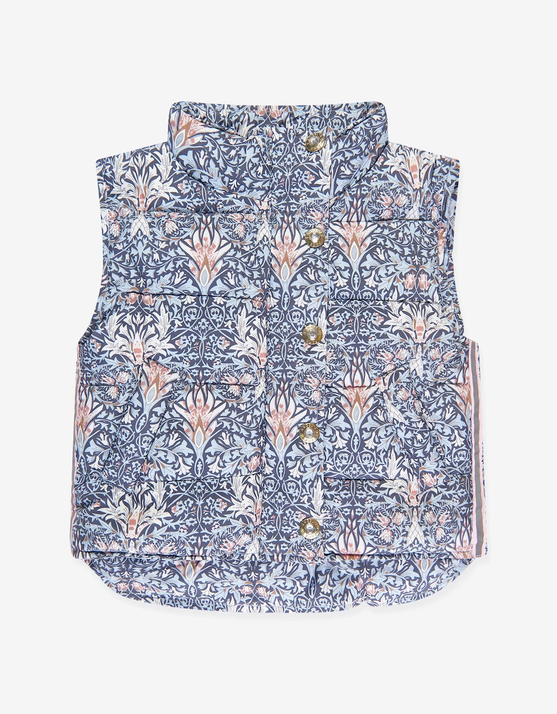 Angels Face Girls Tabatha Printed Gilet in Blue, 5 of 4