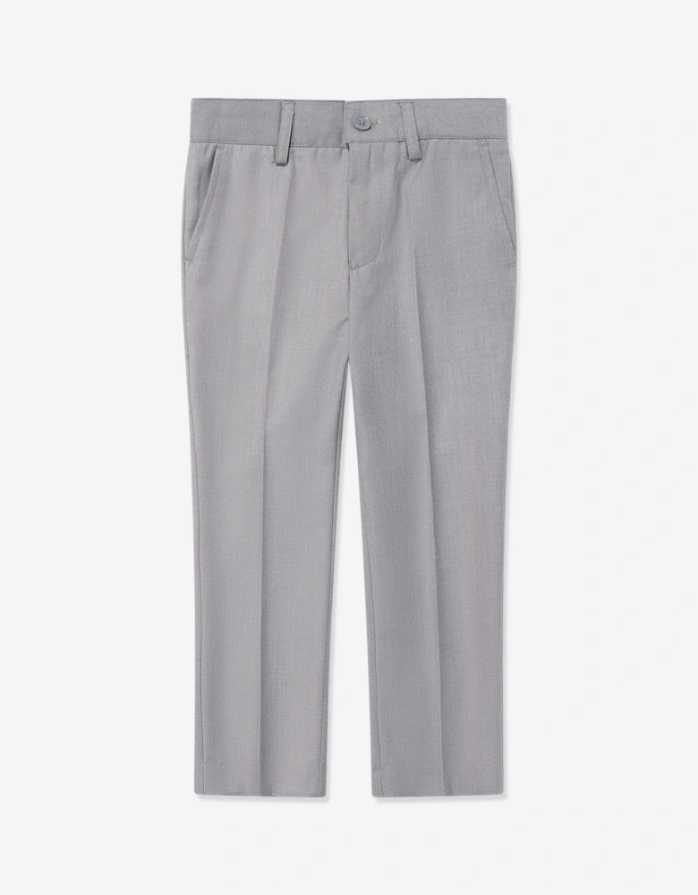 Boys 7 Piece Suit Set in Grey