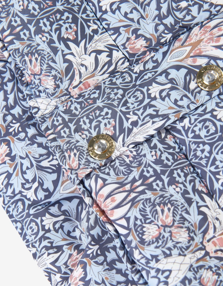 Angels Face Girls Tabatha Printed Gilet in Blue