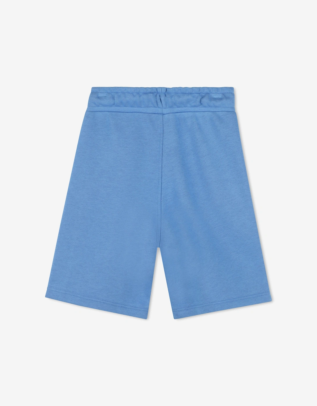 BOSS Boys Logo Print Shorts in Nav Blue