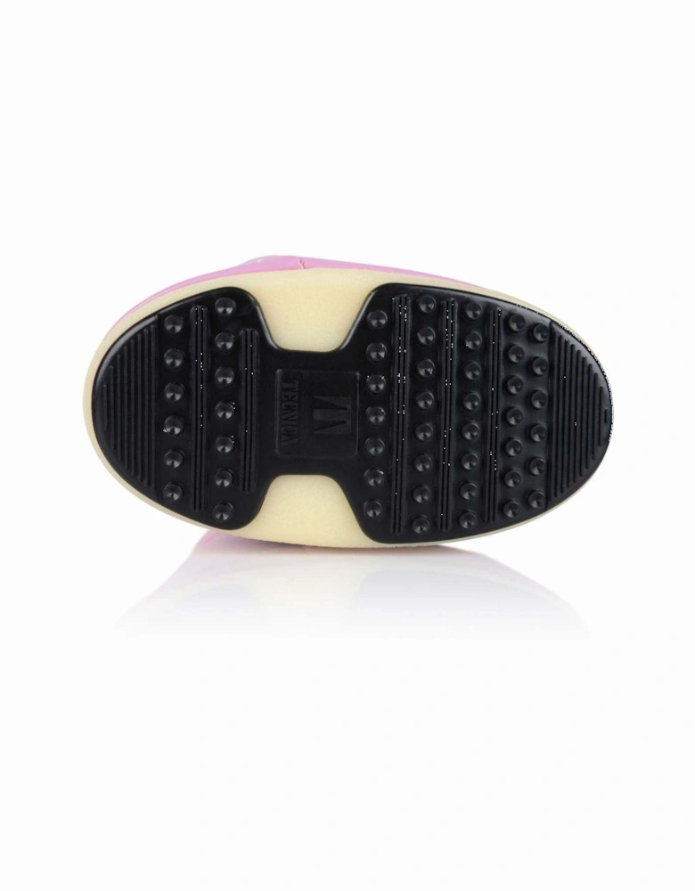 Moon Boot Girls Icon Nylon Snow Boots in Pink