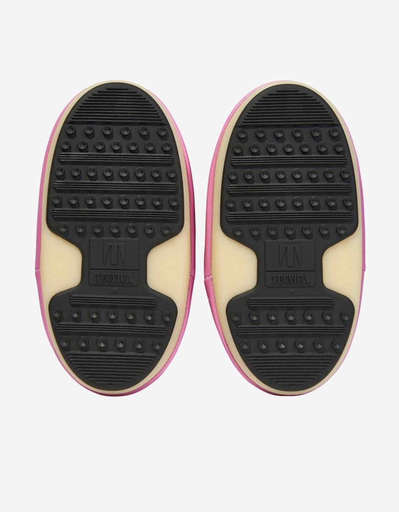 Moon Boot Girls Icon Nylon Snow Boots in Pink