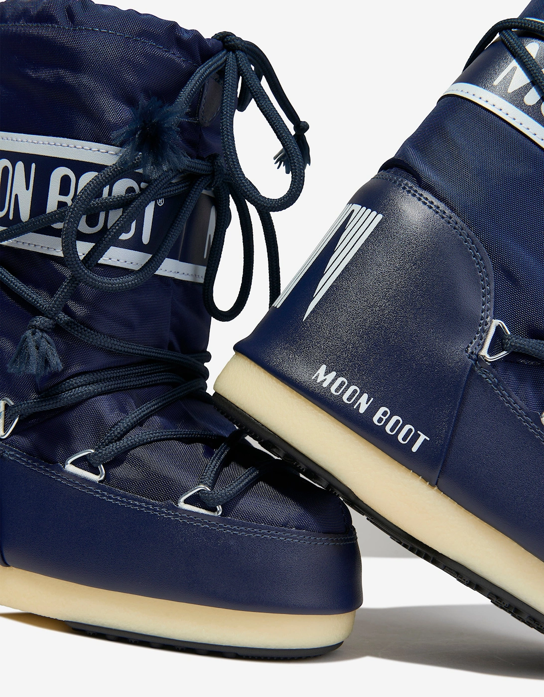 Moon Boot Kids Icon Nylon Snow Boots in Blue