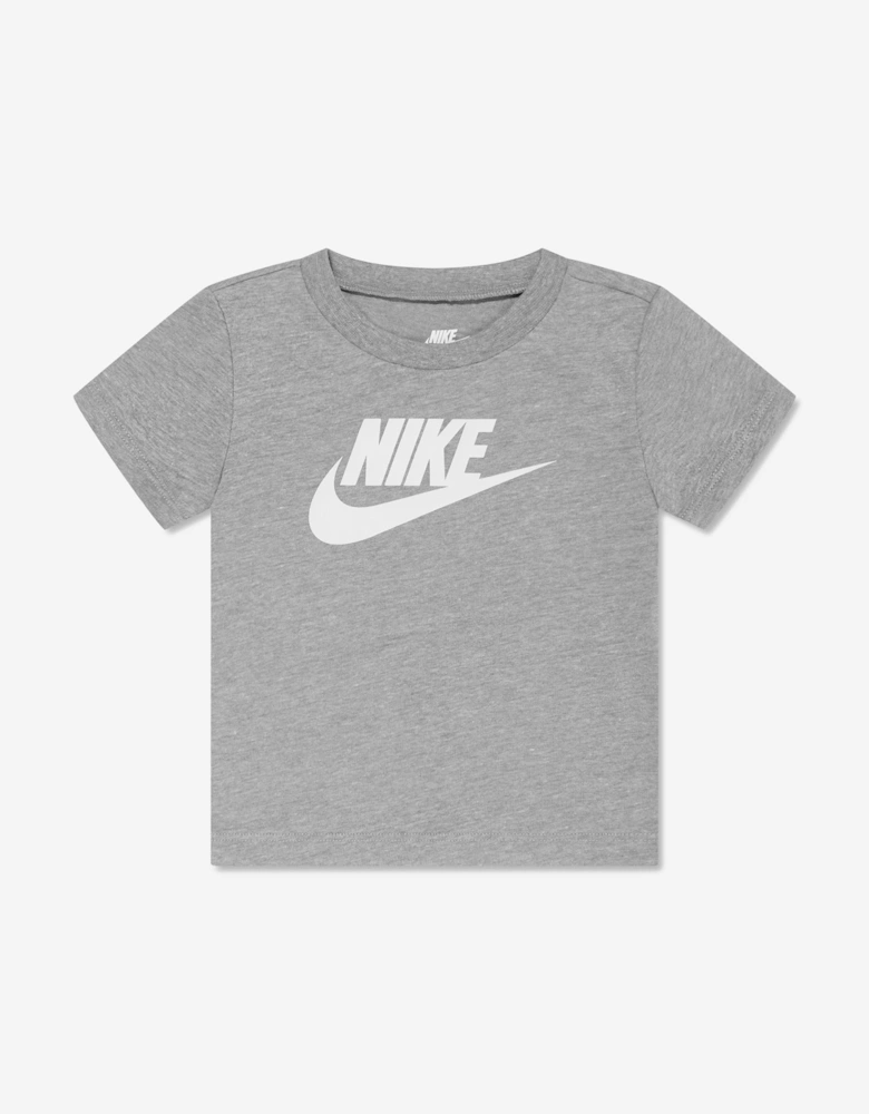 Boys Club T-Shirt And Shorts Set in Grey