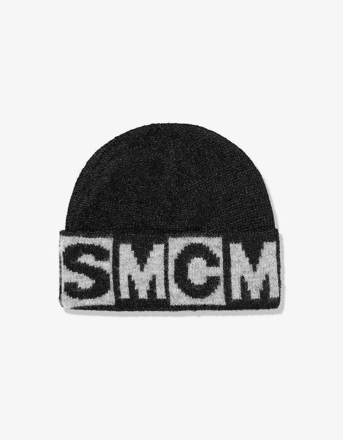 Kids Logo Beanie Hat in Black