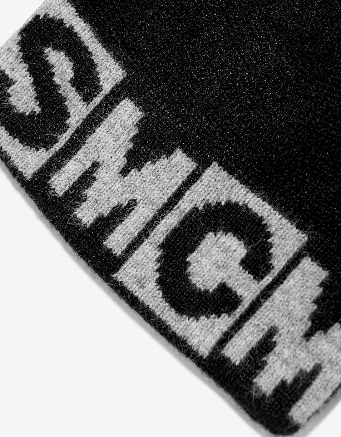 Kids Logo Beanie Hat in Black