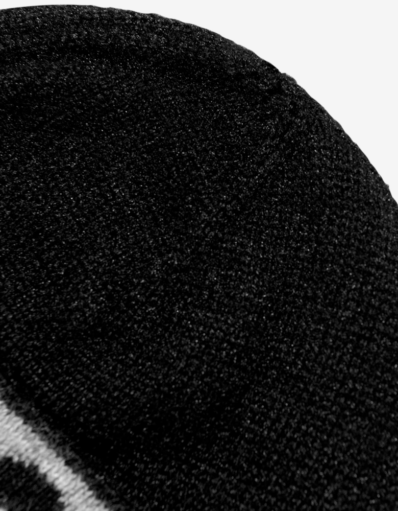 Kids Logo Beanie Hat in Black