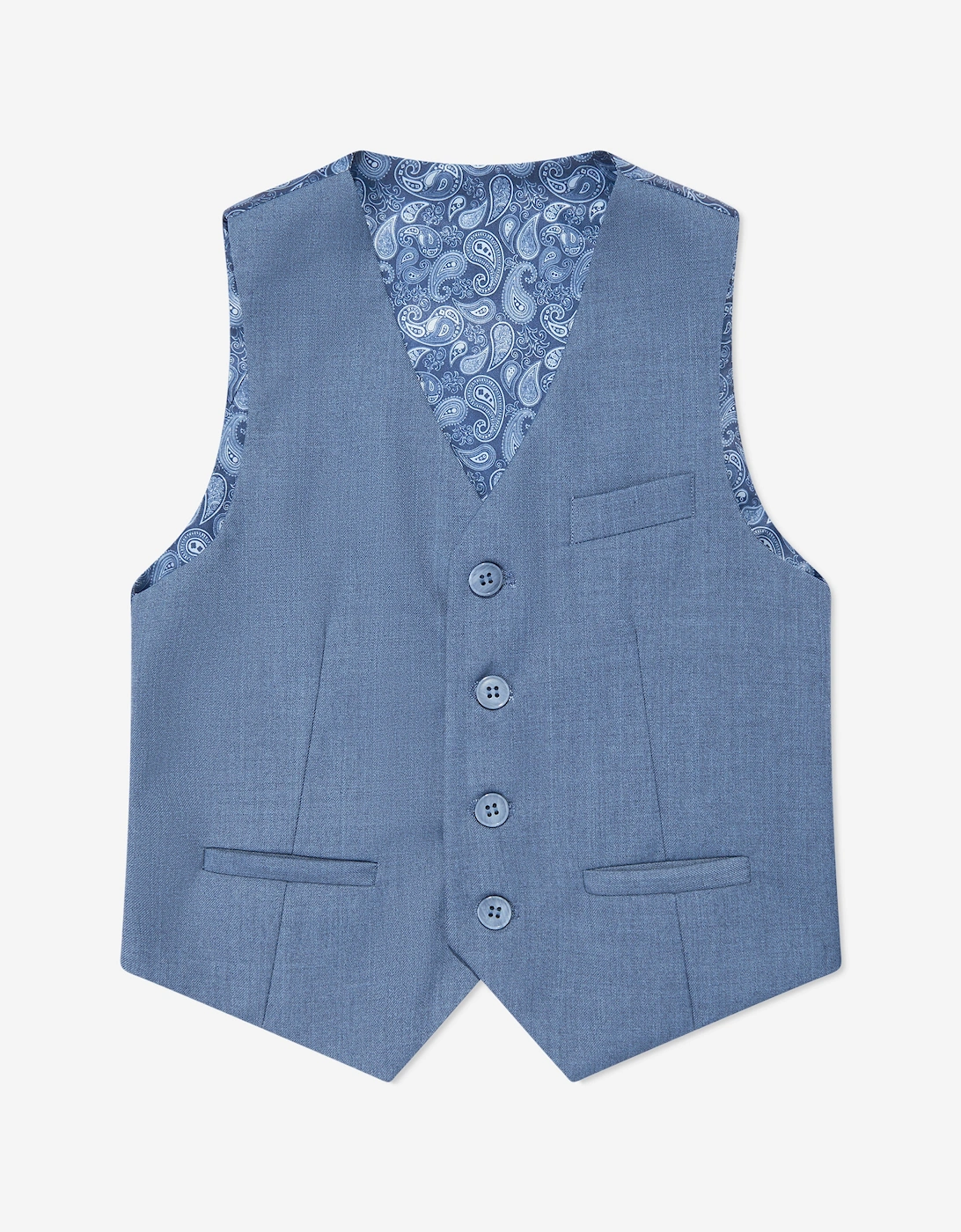 Boys 7 Piece Suit Set in Blue