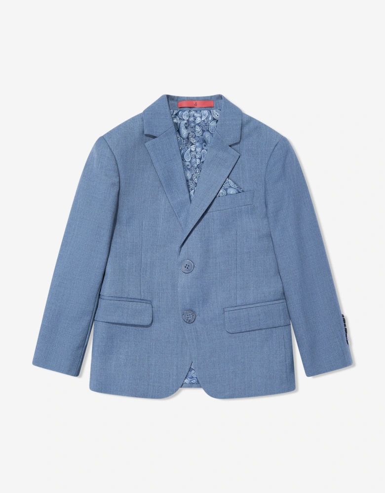 Boys 7 Piece Suit Set in Blue