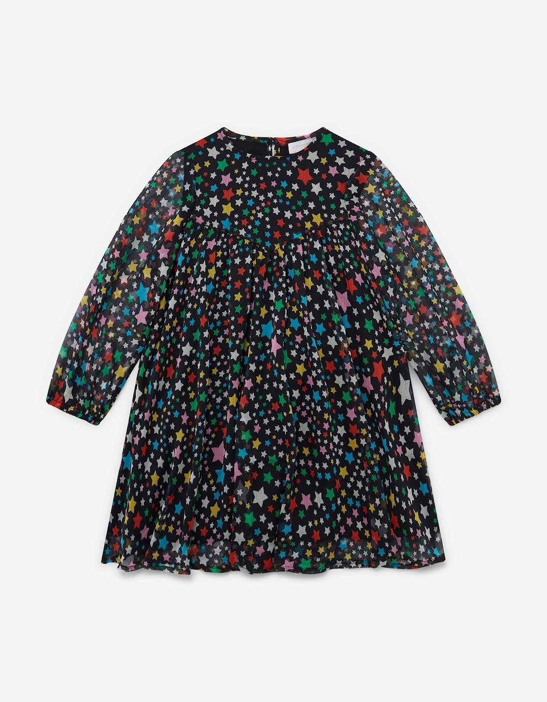 Girls Star Dress in Black, 5 of 4