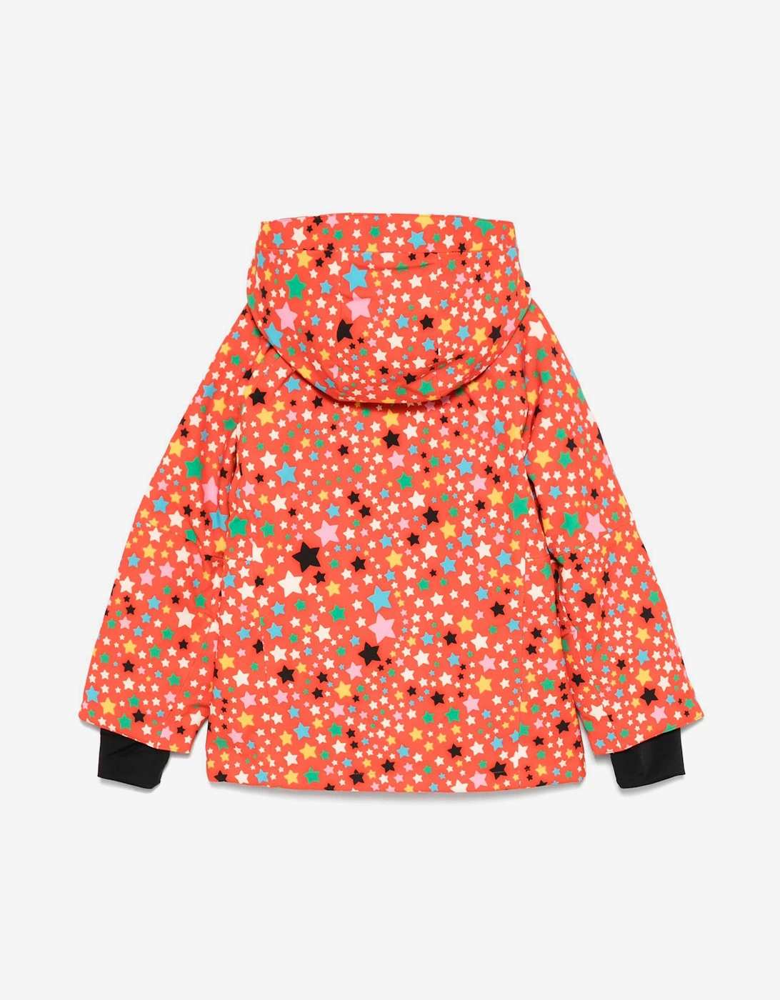 Girls Star Ski Jacket in Red