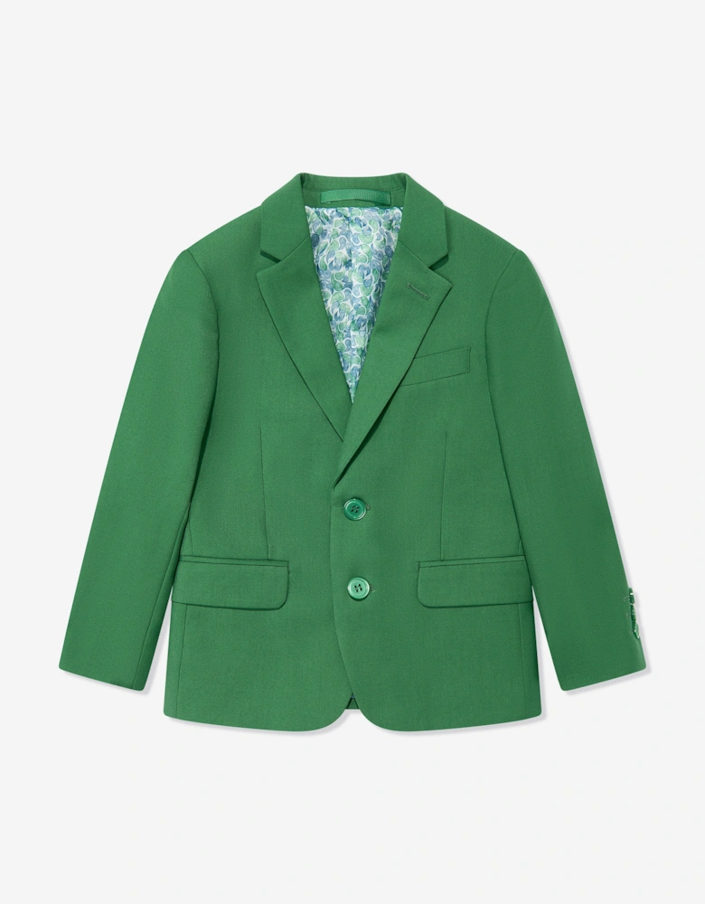 Boys 7 Piece Suit Set in Green