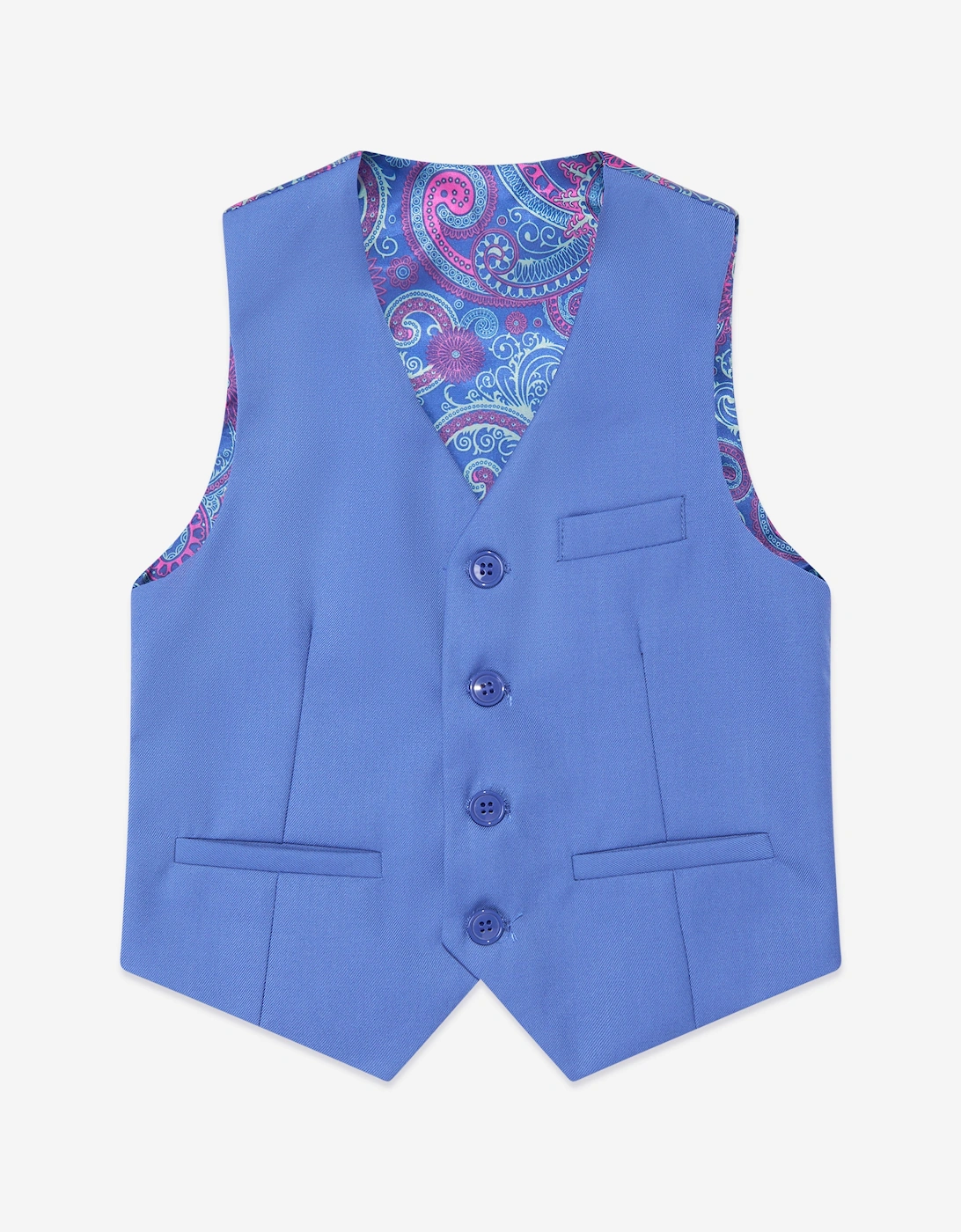 Boys 7 Piece Suit Set in Blue