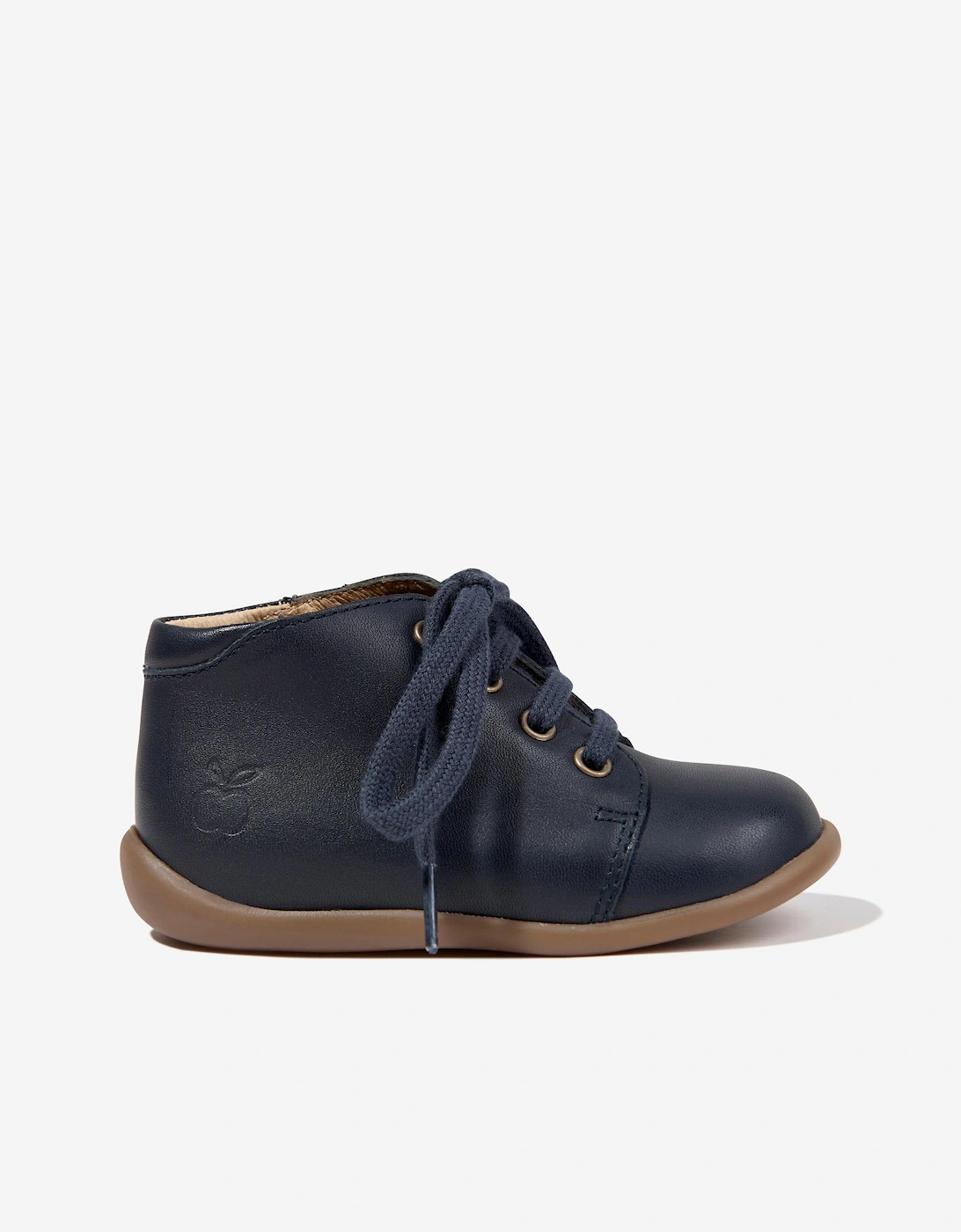 Pom D'Api Kids Leather Stand Up Boots in Navy, 5 of 4