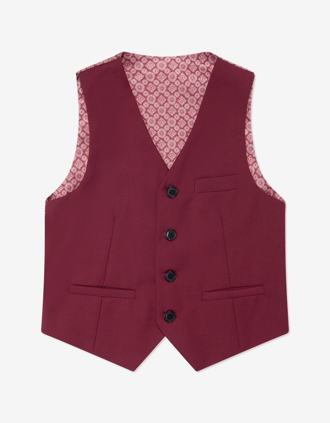 Boys 7 Piece Suit Set in Red