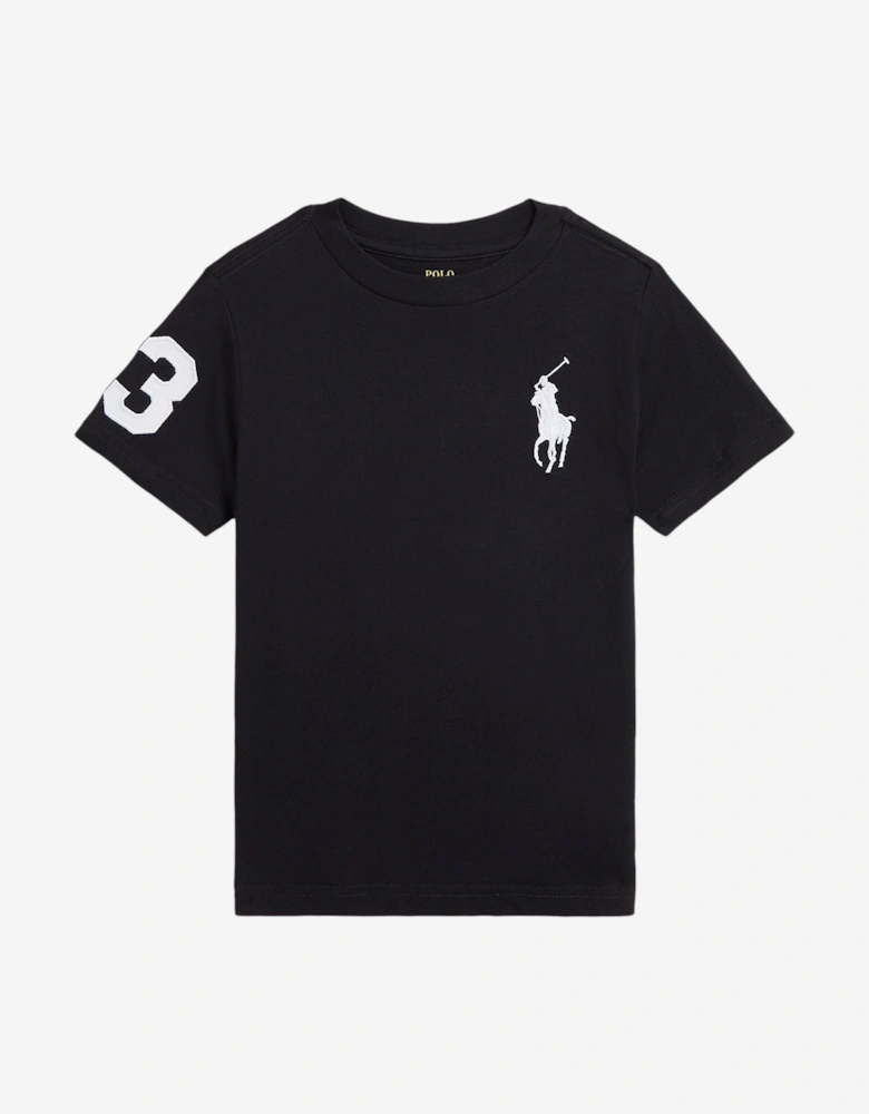 Boys Logo T-Shirt in Black