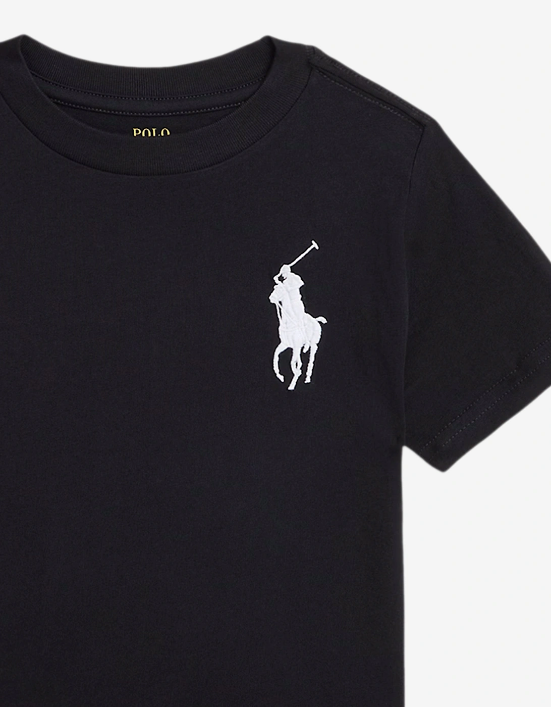 Boys Logo T-Shirt in Black