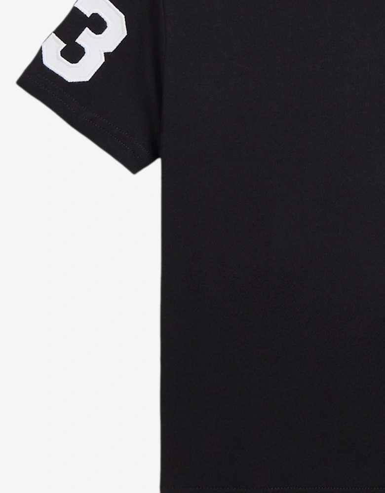Boys Logo T-Shirt in Black