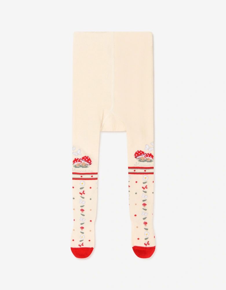 Baby Girls Jacquard Tights