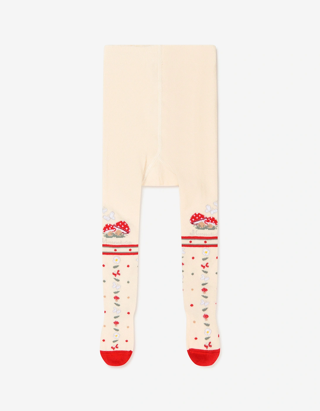 Baby Girls Jacquard Tights, 5 of 4