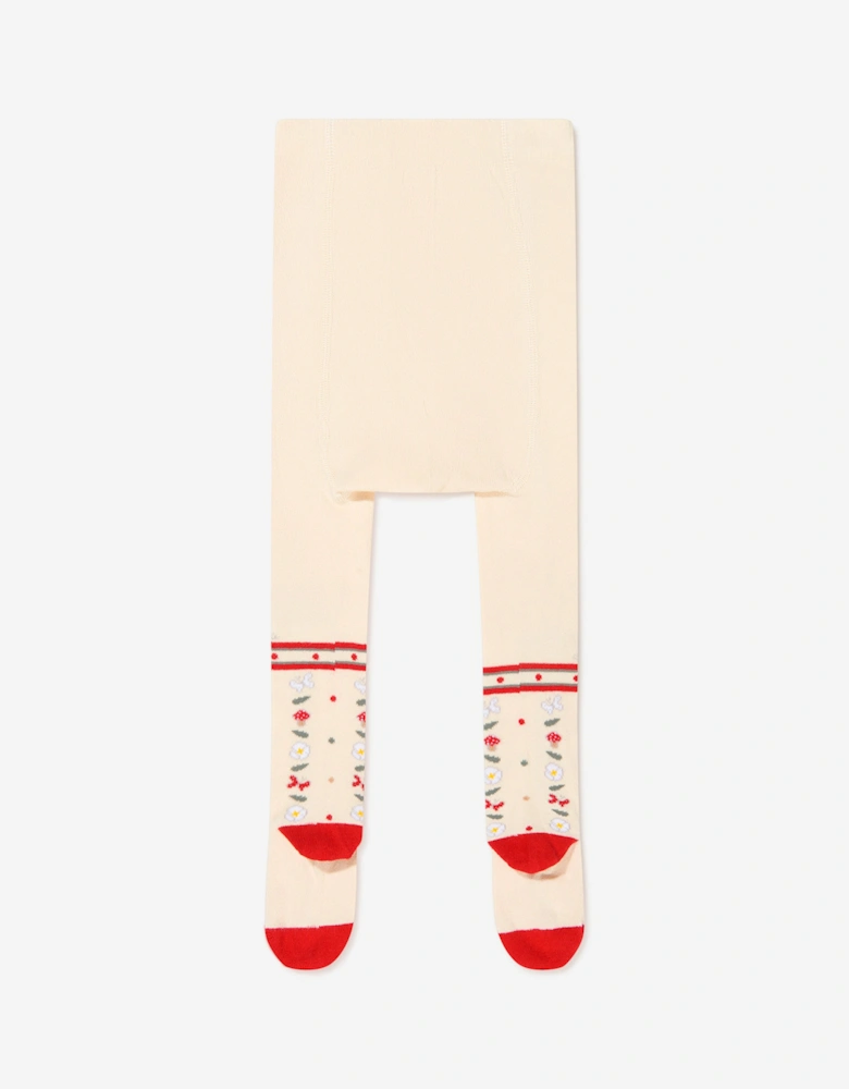 Baby Girls Jacquard Tights