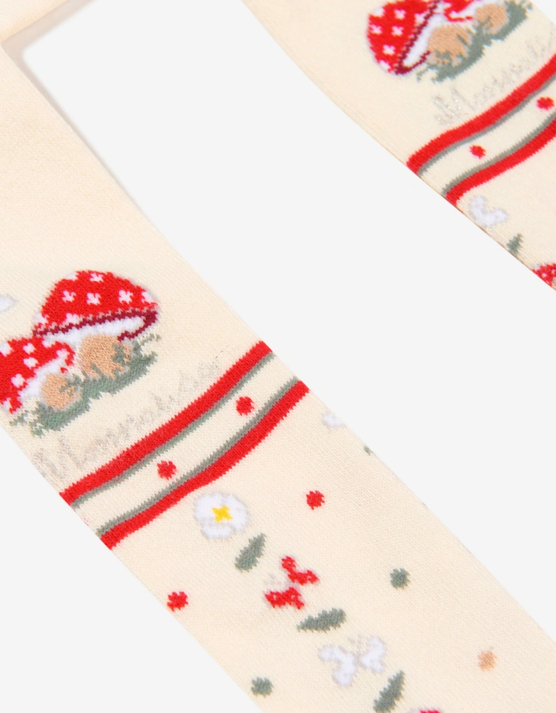 Baby Girls Jacquard Tights