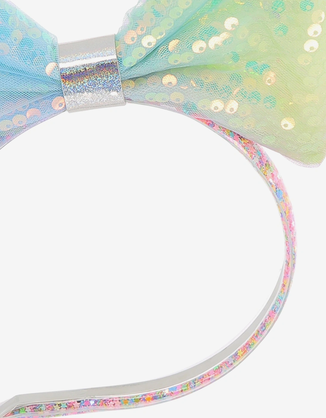 Billieblush Girls Sequin Bow Headband in Multicolour