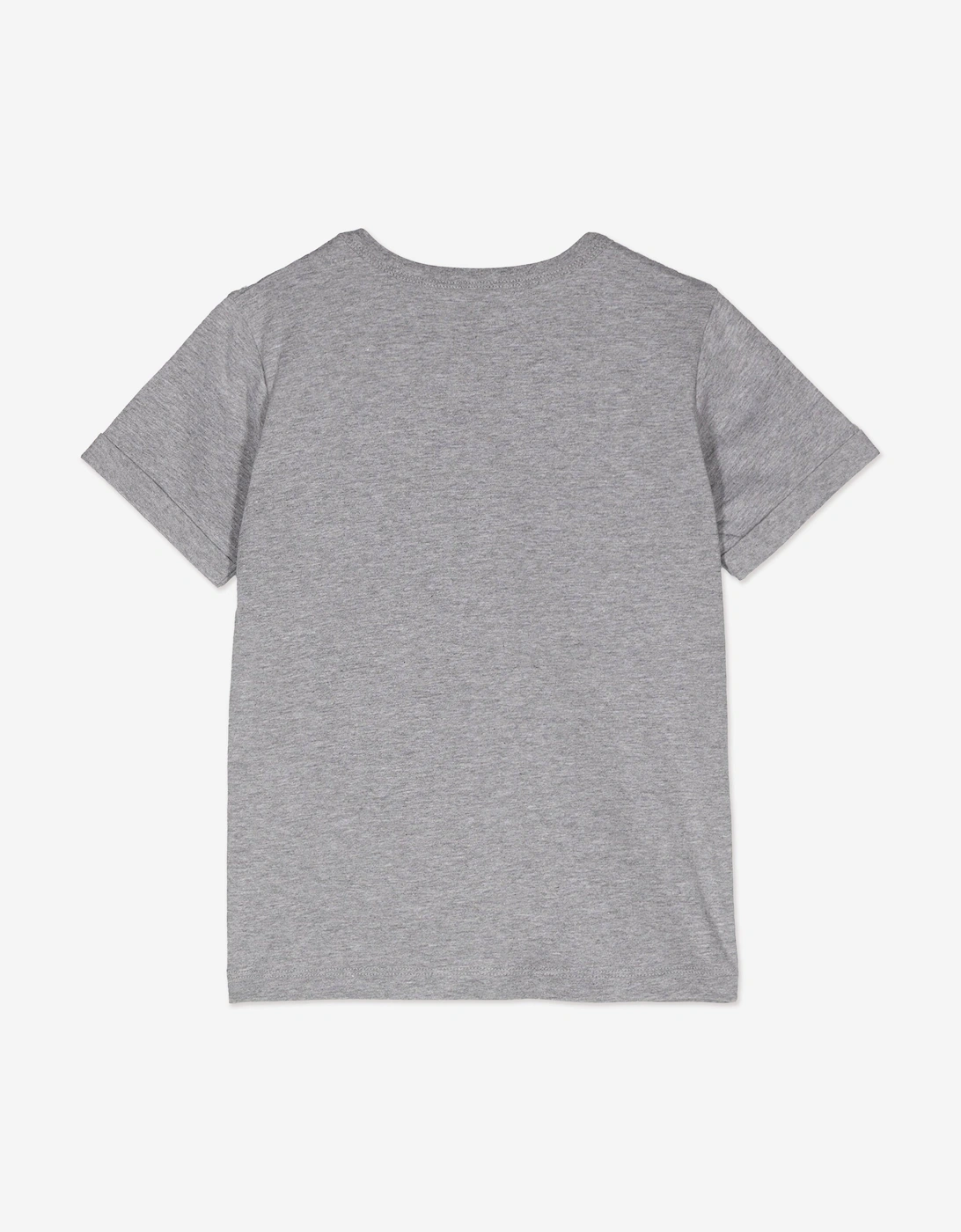 Girls Tassel Star T-Shirt in Grey